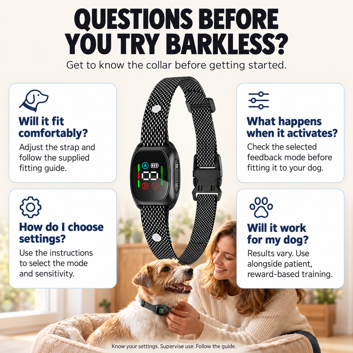 BarkLess — Smart Bark Collar