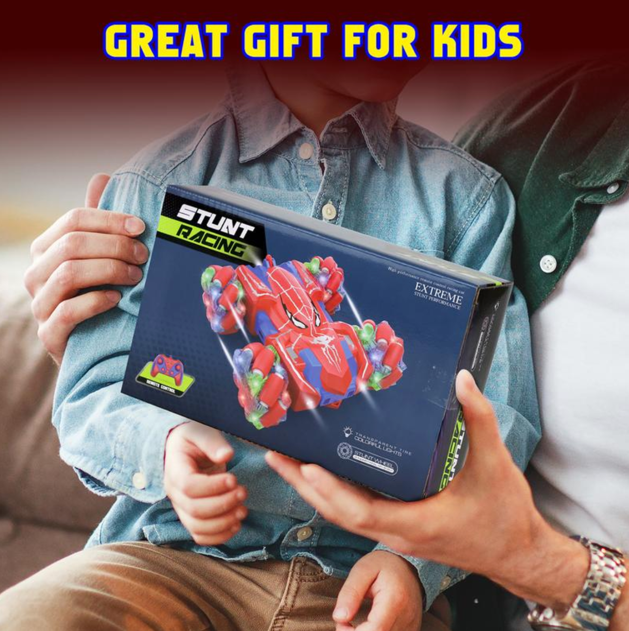 Spider SpinDrive 4WD Remote Control Car