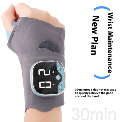 EMS Wrist Guard Wrist Support Brace Smart Heating Wrist Support Strap 5 Modes 9 Levels Wrist Compression Brace for Home Office