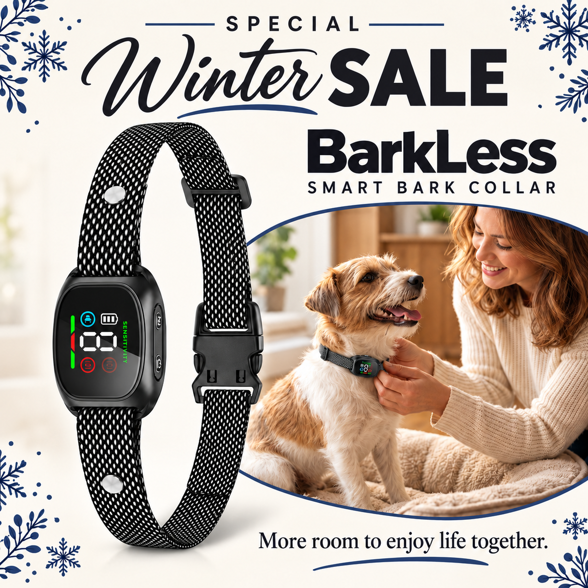 BarkLess — Smart Bark Collar