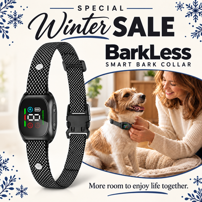 BarkLess — Smart Bark Collar