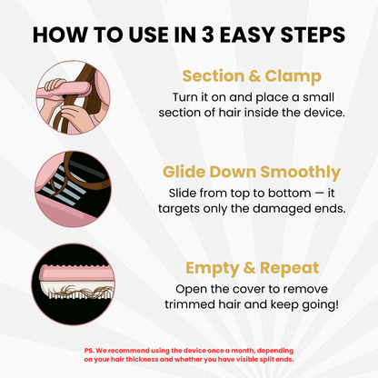Silken Strands™ Split End Trimmer