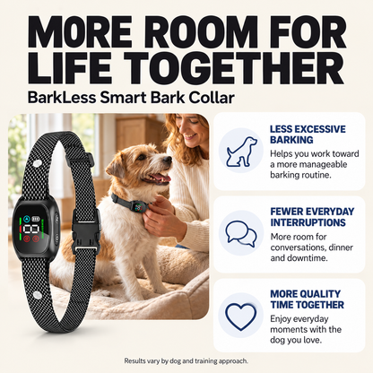 BarkLess — Smart Bark Collar