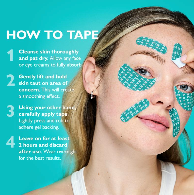Peptide Infusion Patches: Instant Face & Eye Lift Tape™