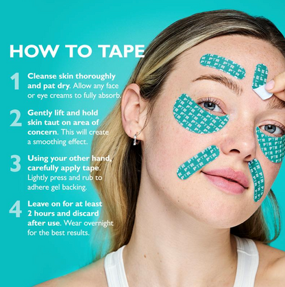 Peptide Infusion Patches: Instant Face & Eye Lift Tape™