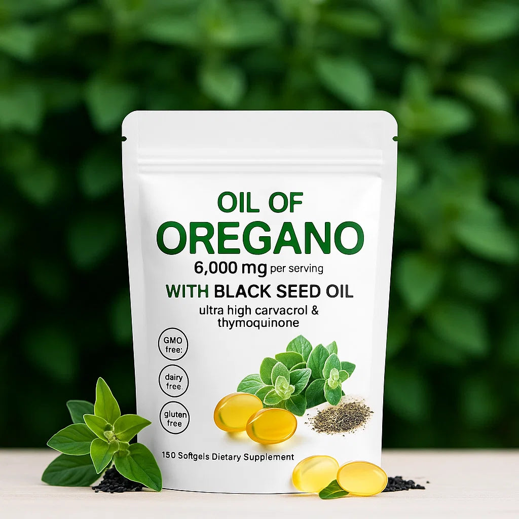 VitalEssence 2-in-1 Oil of Oregano & Black Seed Oil