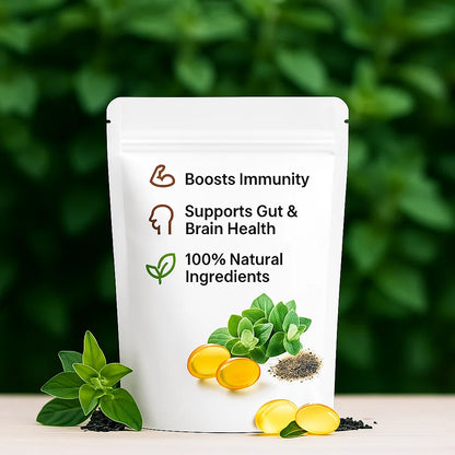 VitalEssence 2-in-1 Oil of Oregano & Black Seed Oil