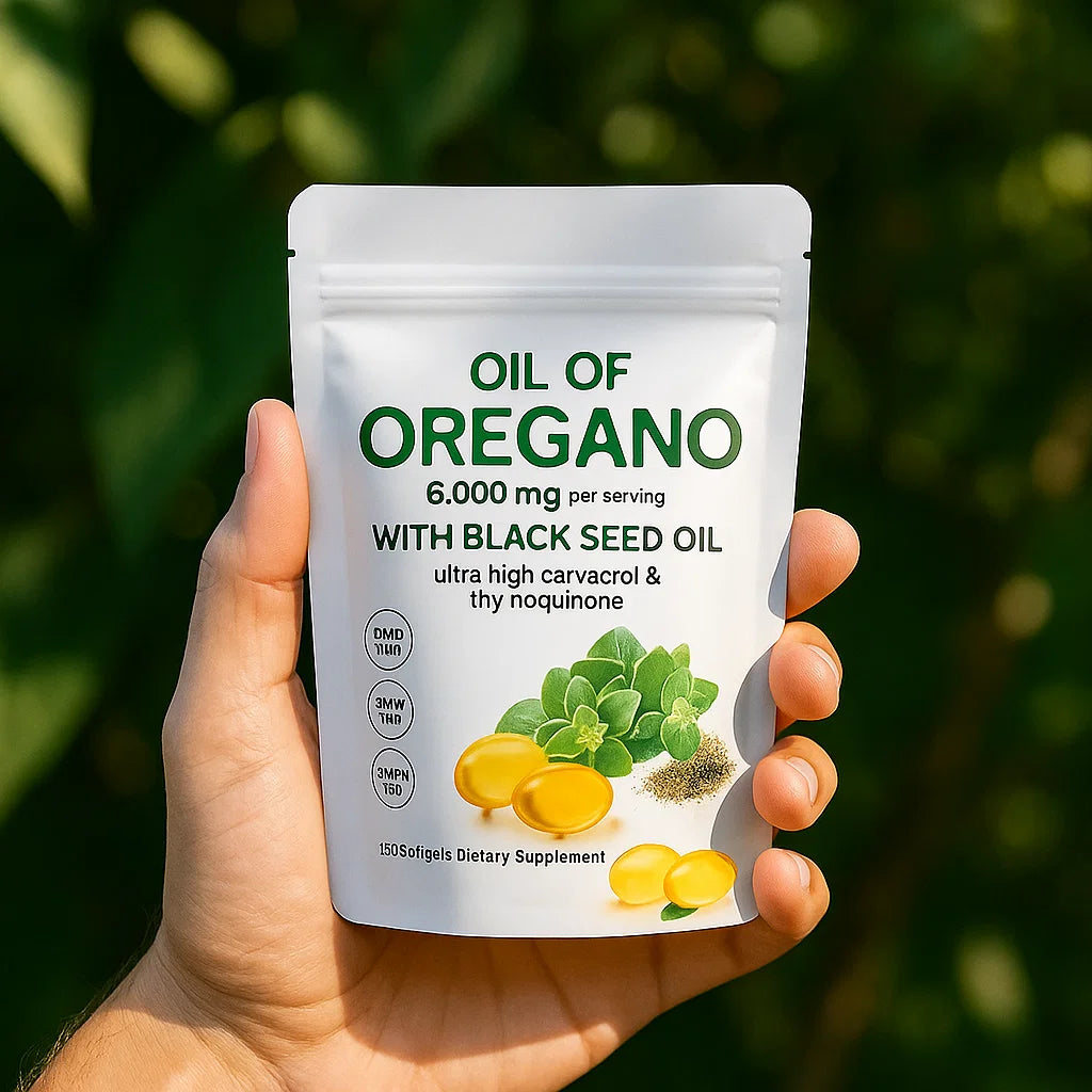 VitalEssence 2-in-1 Oil of Oregano & Black Seed Oil