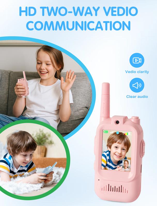 TalkieCam Kids Video Walkie Talkies™