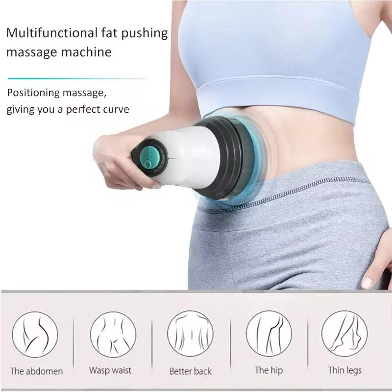 Body Electric Massager anti Cellulite Portable Fat Slimming Health Care Massage Instrument Vibration Cervical Spine Neck Waist