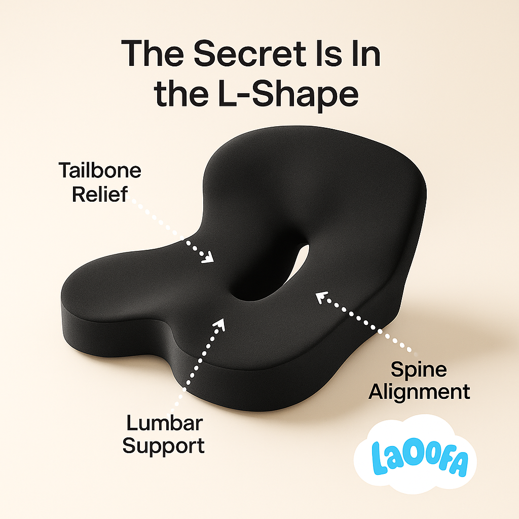 Laoofa ErgoL Comfort Cushion