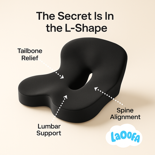 Laoofa ErgoL Comfort Cushion