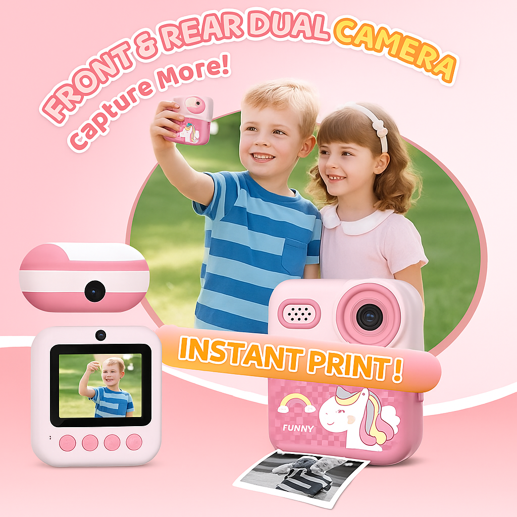SnapBuddy Instant Print Kids Camera