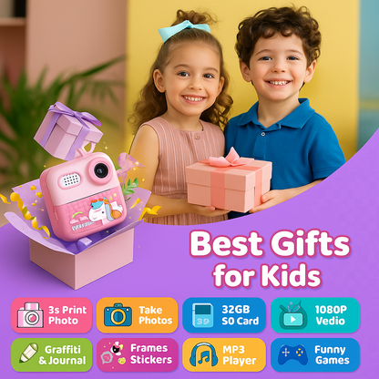 SnapBuddy Instant Print Kids Camera