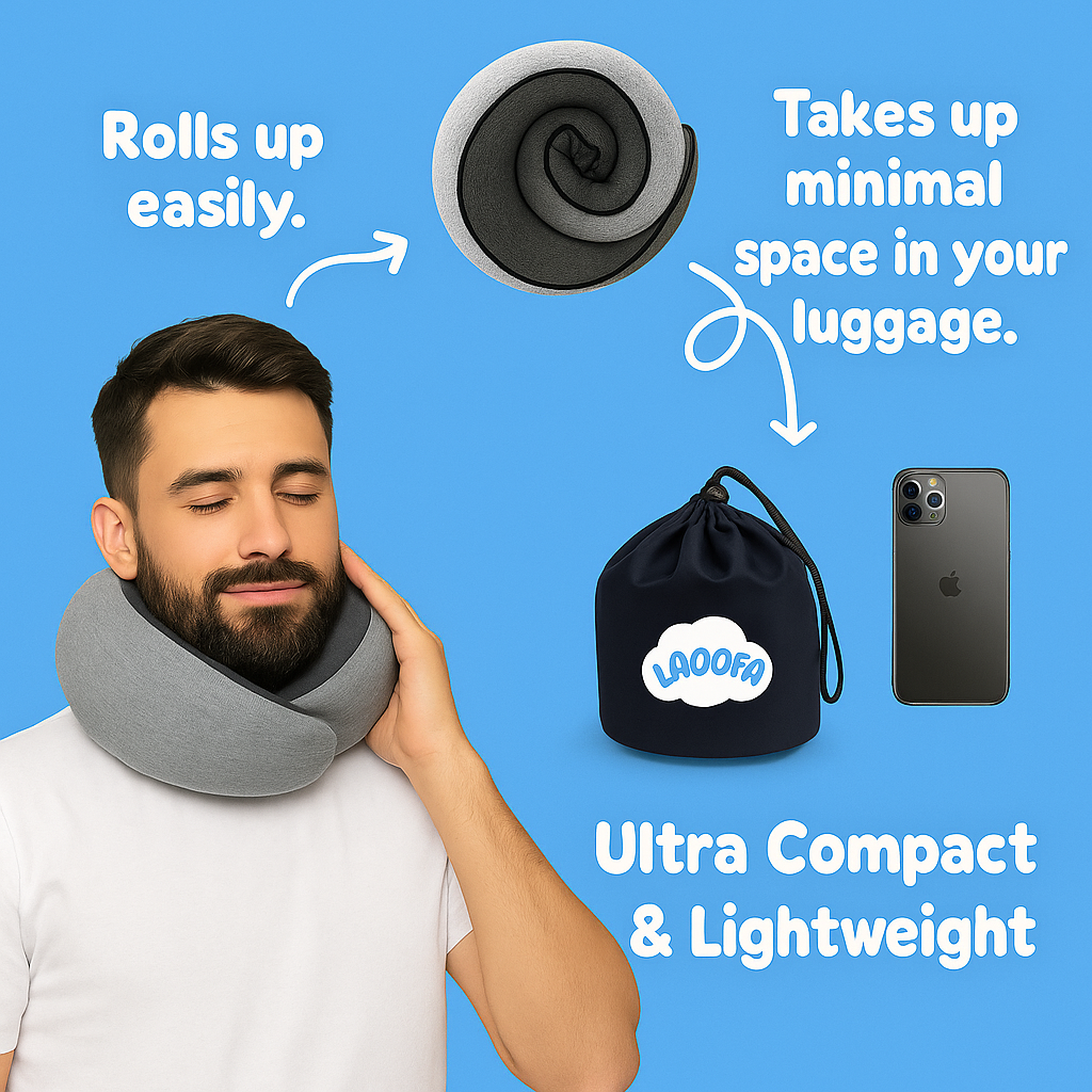 SnugCloud® Travel Pillow